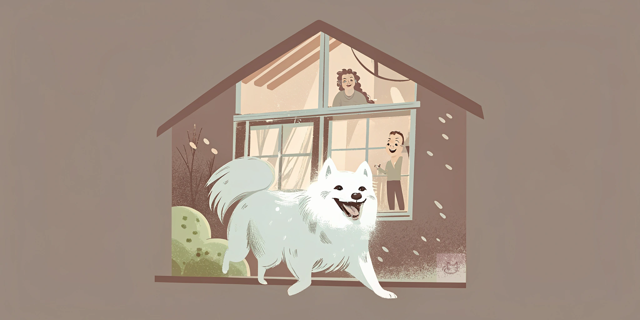 Indian Spitz breed Nuzzy