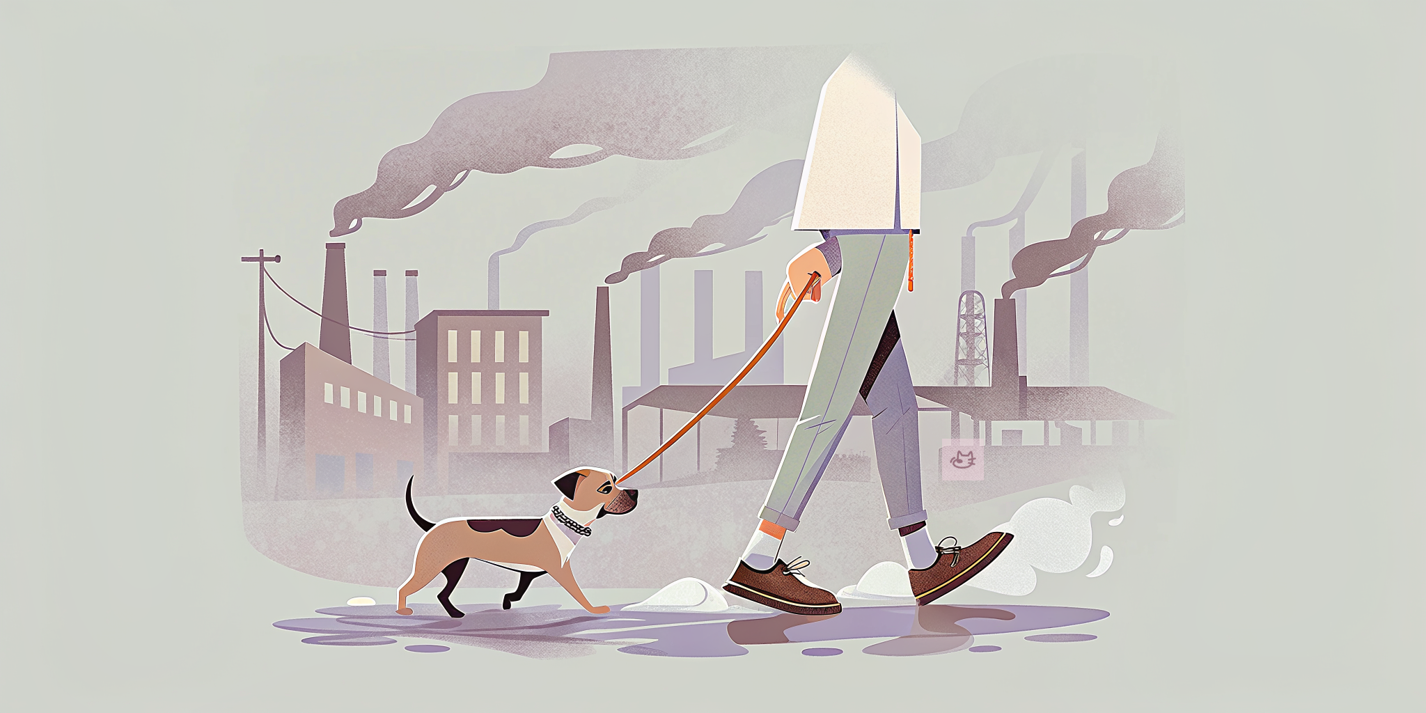 noise dogs walking indian street Pollution Nuzzy